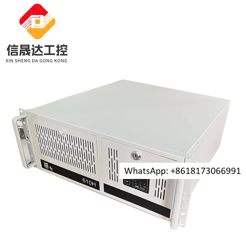 4th generation H81 industrial com puter, com plete machine, 2 networks, 6 strings, 3 PCIE, 4 PCI 610H, 4U industrial com puter