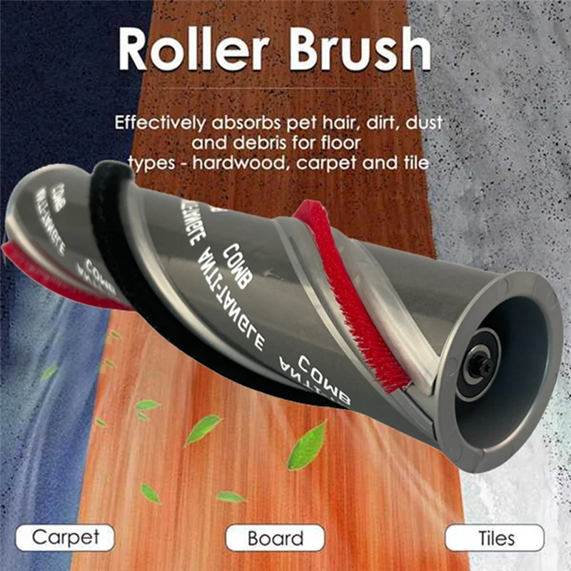 BAAM-استبدال فرشاة الأسطوانة ل دايسون V10 V11 V15 ملحقات المكنسة الكهربائية عزم دوران عالي شفط رئيس 100 واط فرشاة بار الأسطوانة