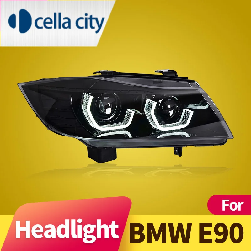 

Car Styling Head Lamp for BMW E90 Headlights 2005-2012 320i 318i 323i 325i E90 LED Headlight Projector Automotive Accessories