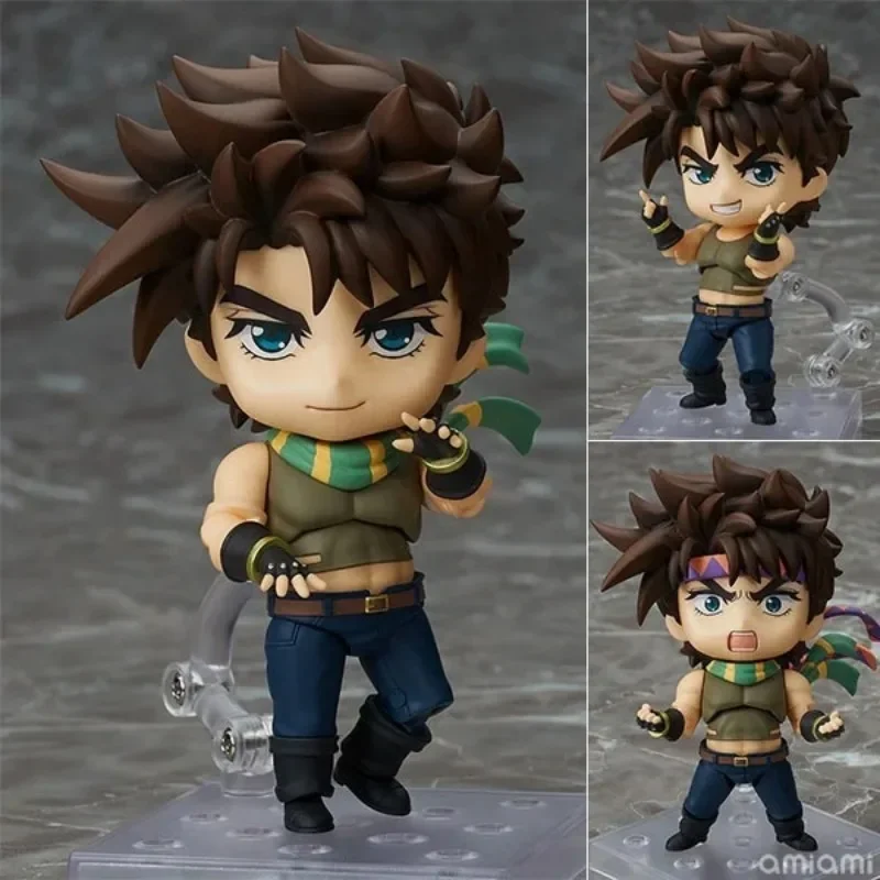 

New Q version clay JOJO's Bizarre Adventure Joseph Joestar movable face-changing boxed figure For Children's Gifts