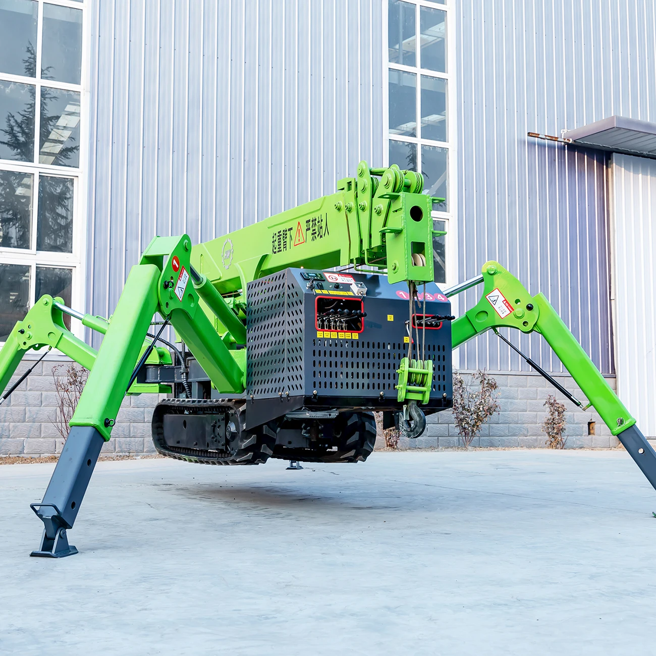 YG Mini Crawler Telescopic Hydraulic Spider Crane