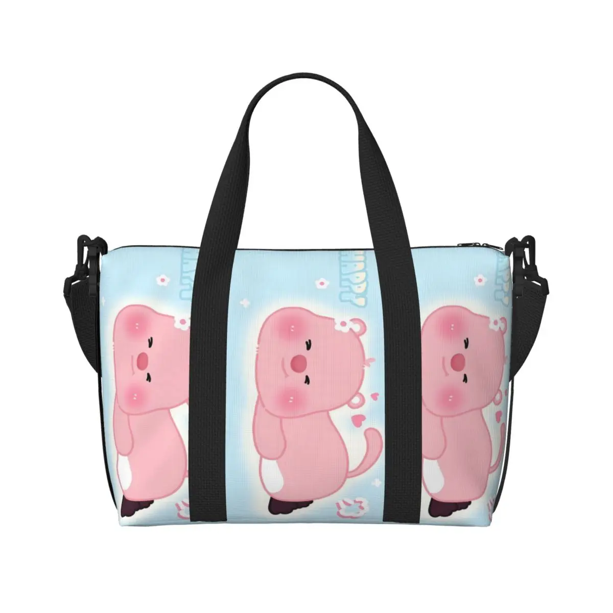 

Пользовательские Zanmang Loopy продуктовые сумки-тоут для покупок женские большие вместительные аниме спортивные пляжные дорожные сумки