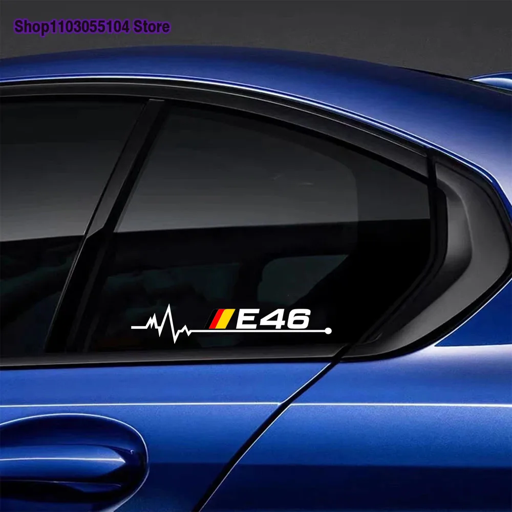 ملصق نافذة السيارة لسيارات بي دبليو ، ملحقات السيارات ، E30 ، E34 ، E36 ، E39 ، E46 ، E60 ، E87 ، E90 ، 2 #5