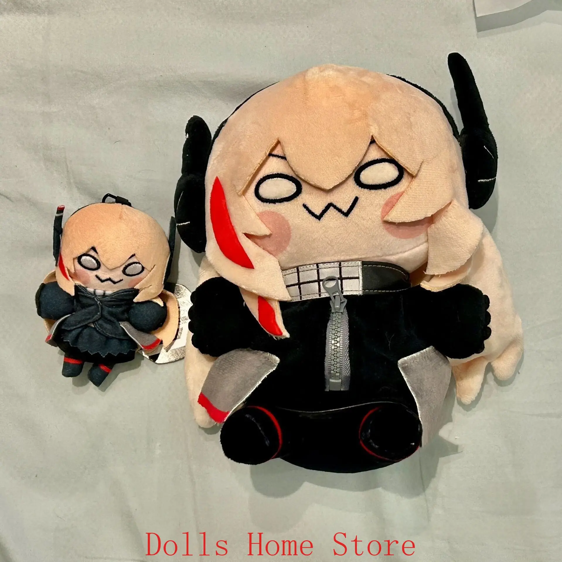 Anime Girls' Frontline m4sop2 Cosplay Cartoon Figure Fluffy Plushie Cute Q Version Printed Body Plush Pendant Ornament Gift