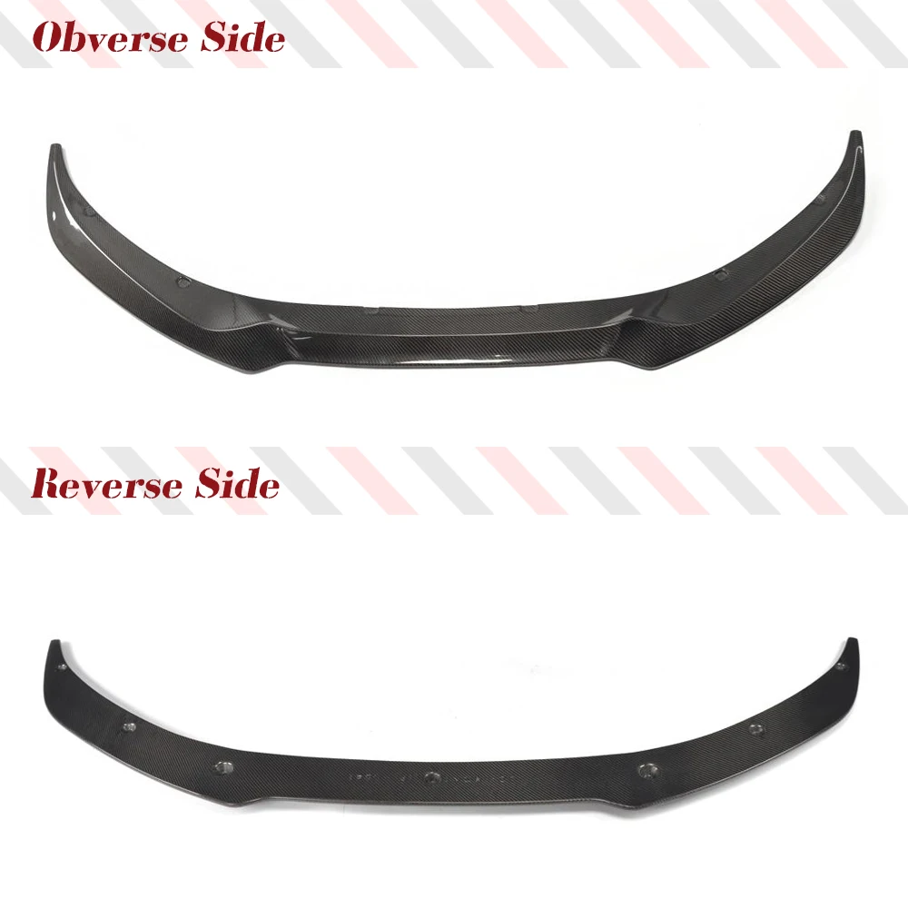 شفة ممتصة للصدمات الأمامية للسيارة جاكوار XE سيدان 2015 2016 2017 2018 ألياف الكربون شفة مصد السيارة الأمامية الذقن الفاصل واقي مصد السيارة