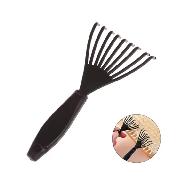 1/2/3/4/5/6Pcs Hair Comb & Brush Cleaning Remover Embedded Handle Tool Comb Hair Brush Cleaner Comb Accessories