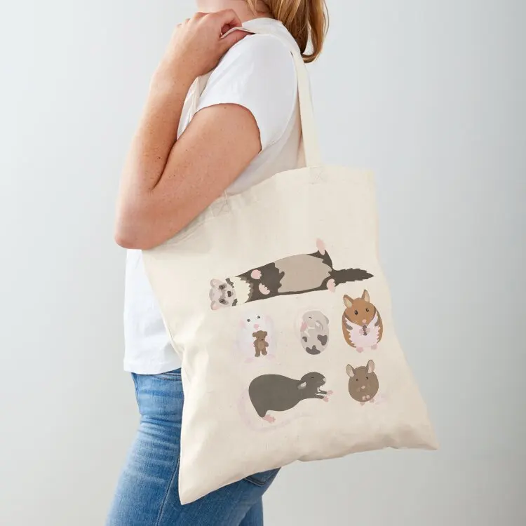 

small pets Tote Bag shopping bags foldable bags for women Eco bag cute pouch bag
