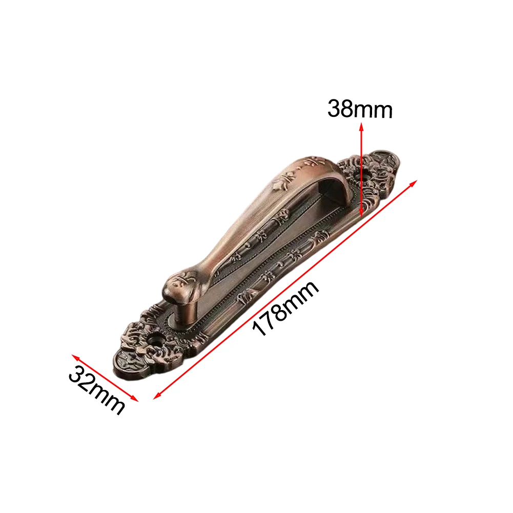 

Rust Resistant European Antique Aluminum Alloy Door Handle for Home Office Wooden Doors and Drawer Installation