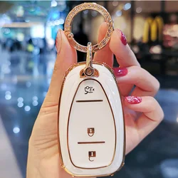 TPU Remote Car Key Case Cover for Chevrolet Onix Equino Orlando Cruze Spark Sonic Camaro Volt Bolt Trax Malibu Blazer Traverse