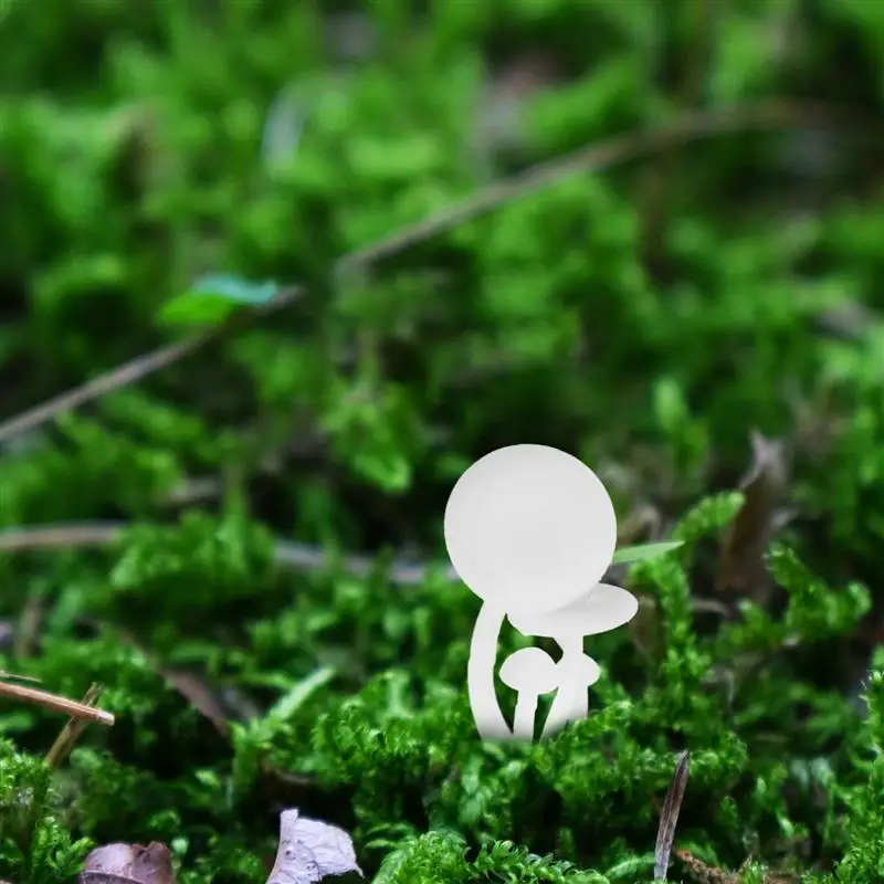 9 Pcs Stuffing Mini Mushroom Micro NEW Decoration Landscape Ornament Miniature Model Epoxy Resin Design Craft Ornament 2024