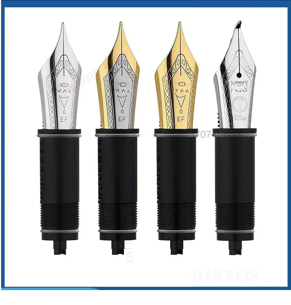 For MAJOHN No.6 #35 Fountain Pen Nib Set Replacement Fit C1 C4 C5 M6 600S M800 Q3 T1 T2 T5 T6 Pen（3pcs）