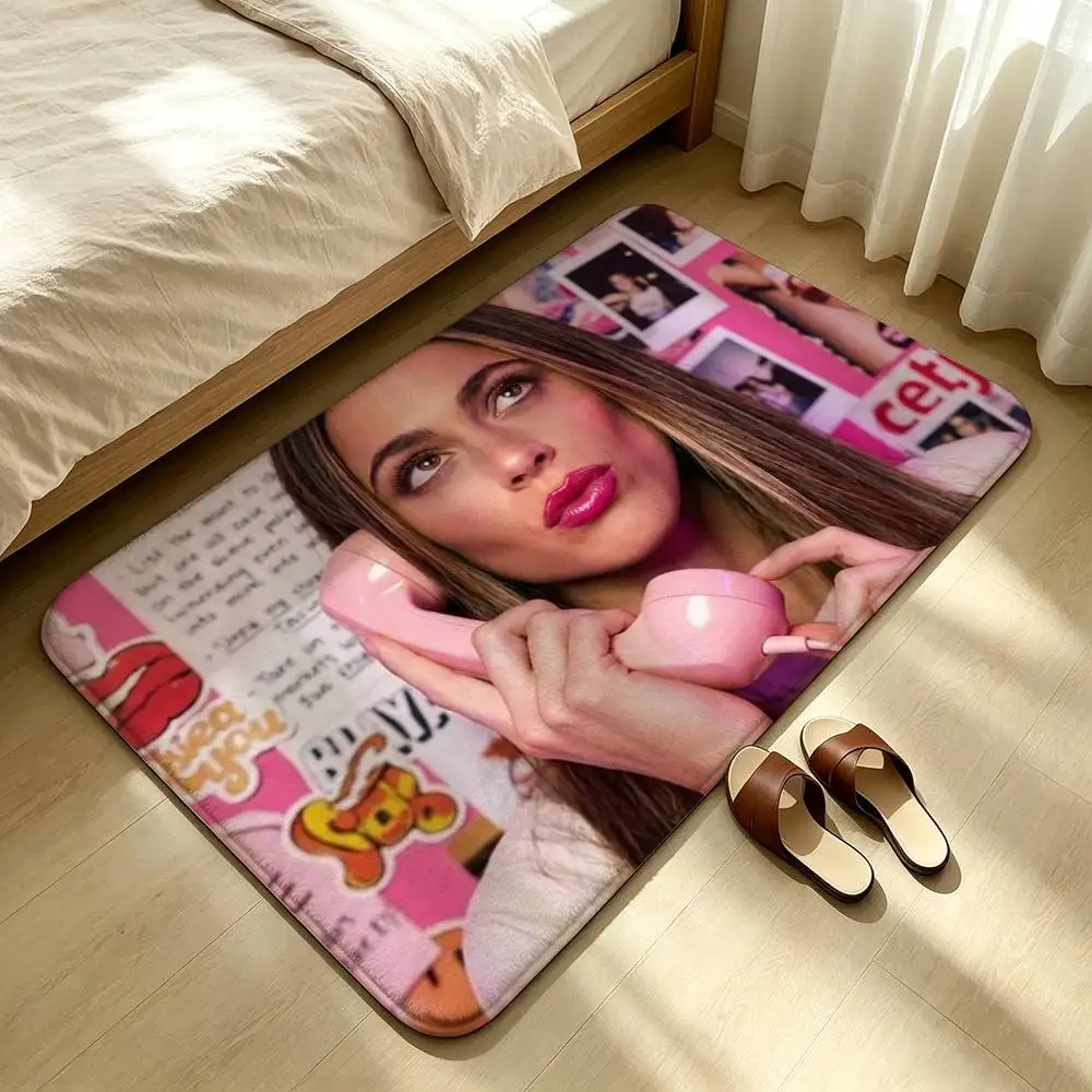Tini T-Triple S-Stoessel Shower Room Absorbent Small Floor Mat Soft Comfortable Decorative Foot Mat