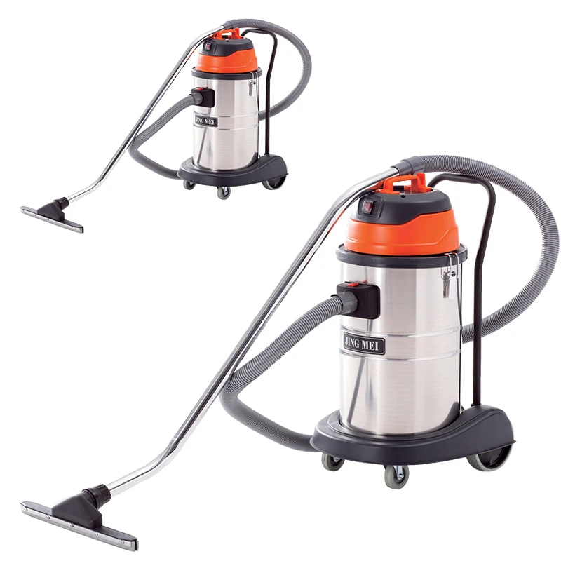 Orange 30L Vacuum Cleaner  Office Car Wash Commercial Handheld Cleaning Equipment Dry Wet Dual Purpose Dust Absorption