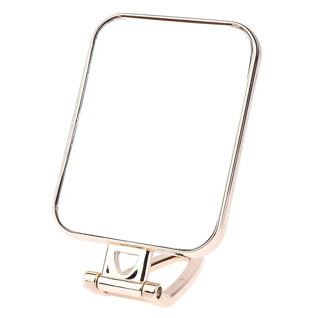 Countertop Makeup Vanity Mirror Plastic Adjustable Angle for Bathroom