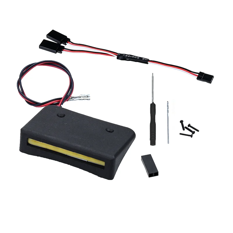 LED Simulation Headlight Hood Light for 1/14 MJXRC 14304 Remote Control Car Off-road High Speed RC Cars Truck