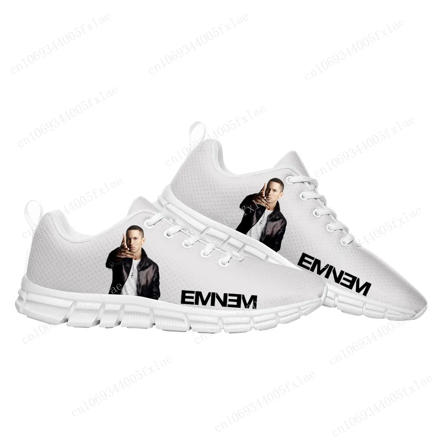 Eminem Hip Hop Rapper Music Popular Sports Shoes Mens Womens Teenager Kids Children Sneakers Custom High Quality Couple Shoes