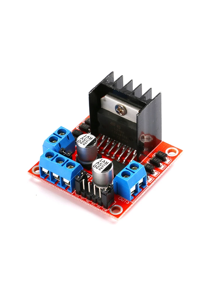 

L298N Motor Driver Board Module, Stepper Motor, Smart Car, Robot