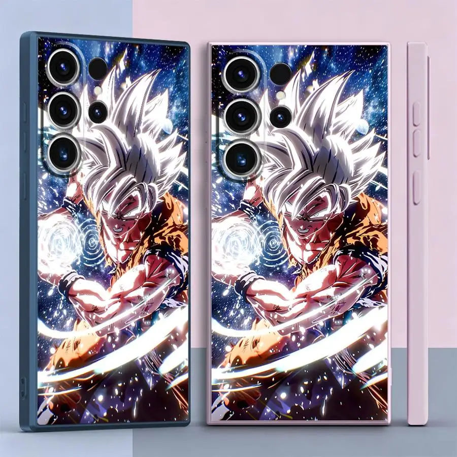 Case for Samsung Galaxy S26 S24 Ultra S20 FE Note 20 10 Ultra S25 Edge S23 S21 Plus S22 Phone Cover Dragonballs Goku