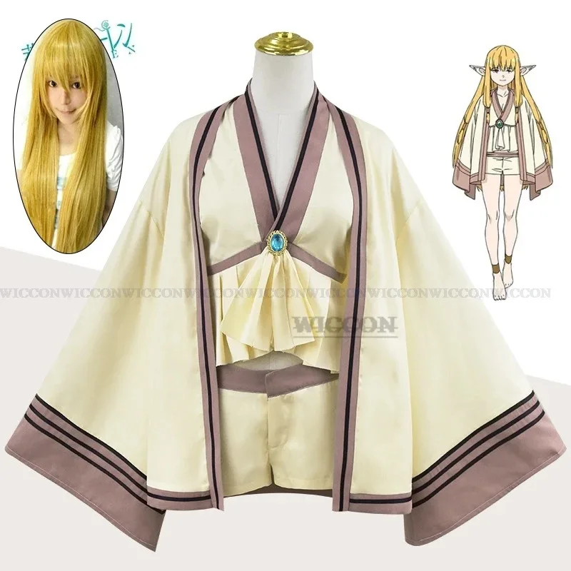 

Лили 123Аниме Frieren: Beyond Journey's End Парик Серия Косплей Милое Пальто Униформа Головные Уборы Хэллоуин Вечеринка Женщины Cos