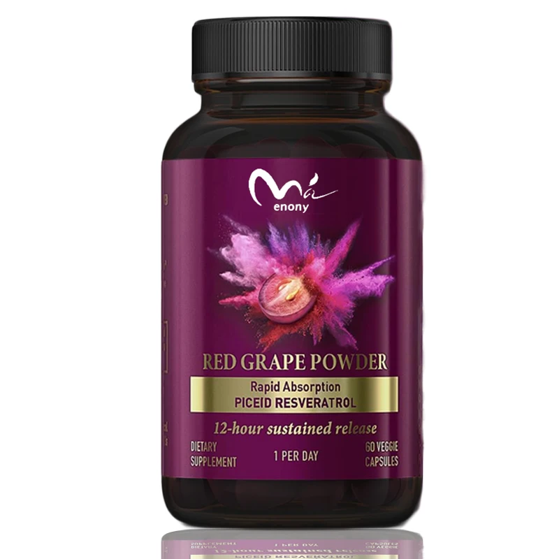 12 hours of continuous release of resveratrol supplements for heart health, blood flow,and ketogenic friendliness.30 day supply.