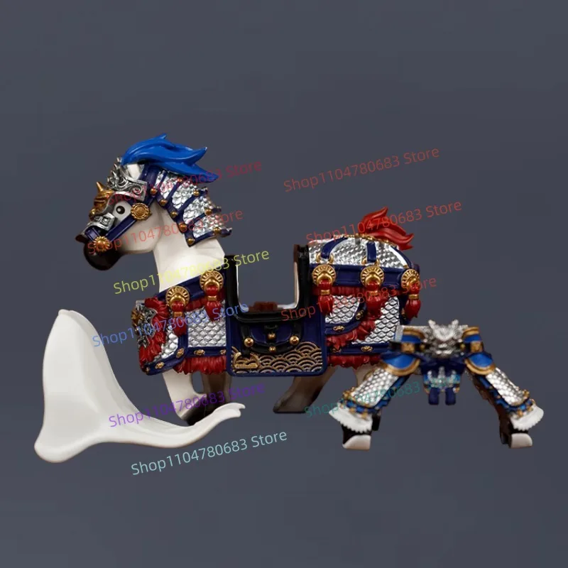 MOC Bouwstenen Drie Koninkrijken Sai Rengui Mini Action Figure Assembly Model Display Cartoon Anime Accessoires Speelgoed Cadeau