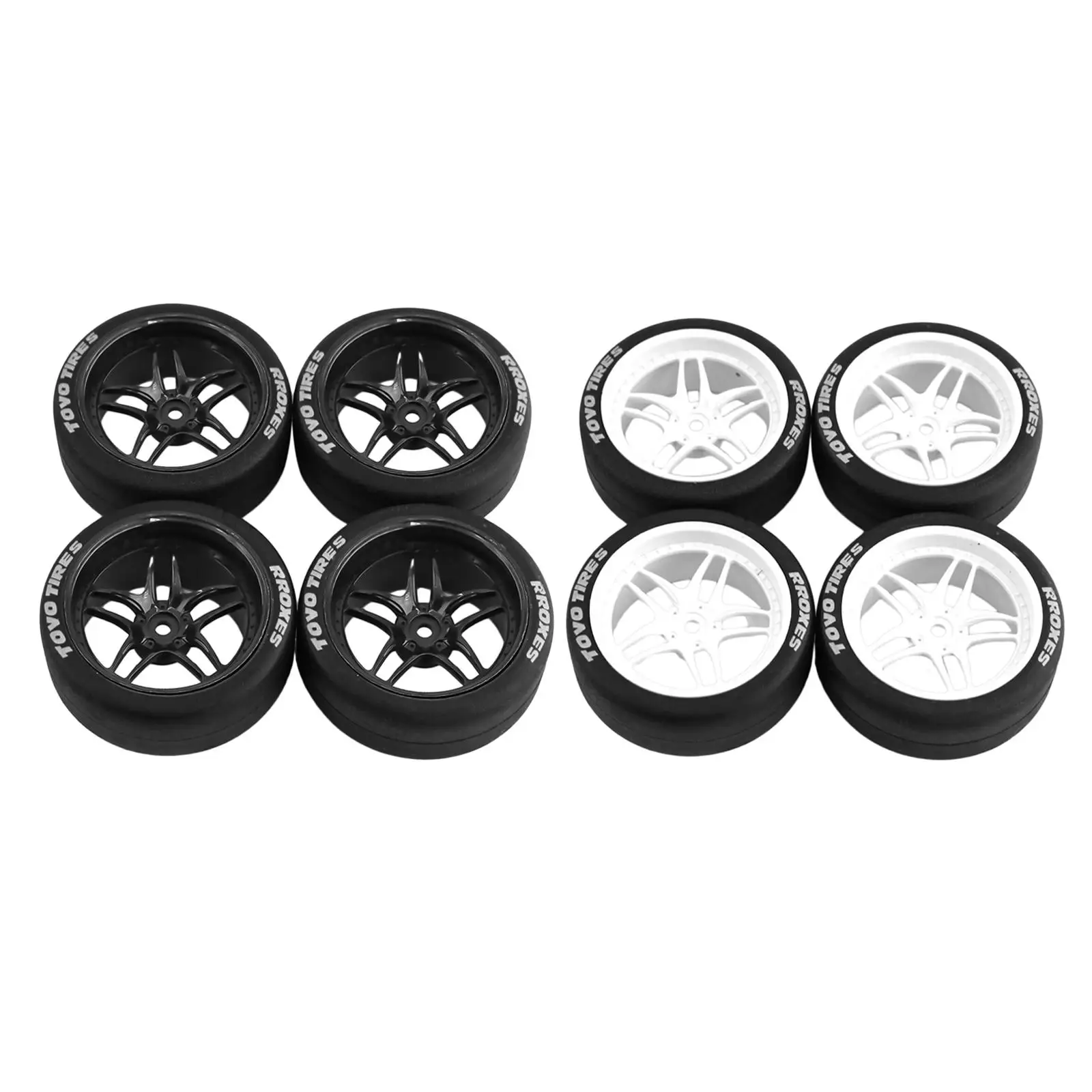 

4x прочная резиновая дрифтовая шина для радиоуправляемого автомобиля для электрического туристического автомобиля с дистанционным управлением XV01 1:10