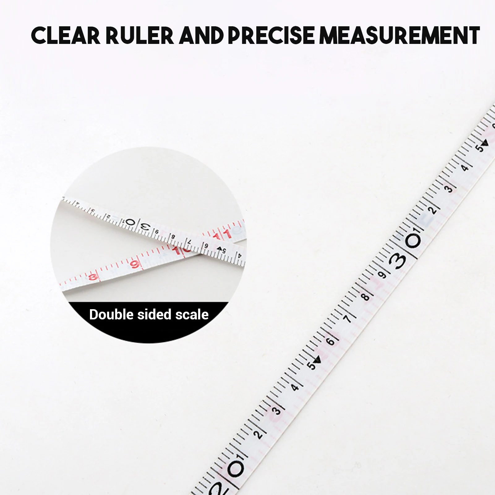 20 Meter Open Reel Fiberglass Tape Measure with Feet and Meters Measuring Tape for  Yard and Field