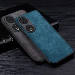Premium PU Leathe Phone Case for Honor 90 70 50 20 10 Pro Lite Scratch-Resistant Solid Color Protective Cover