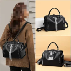 Zaino in pelle di alta qualità donna Fashion Designer borse a tracolla di grande capacità borsa a tracolla di lusso Totes zaini da viaggio