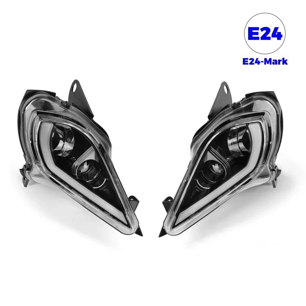 KEMIMOTO ATV LED DRL Koplamp voor Yamaha Raptor 700R 700 YFZ450R YFZ450 YFZ450X Wolverine 450 2006-2024 2025 Richtingaanwijzers
