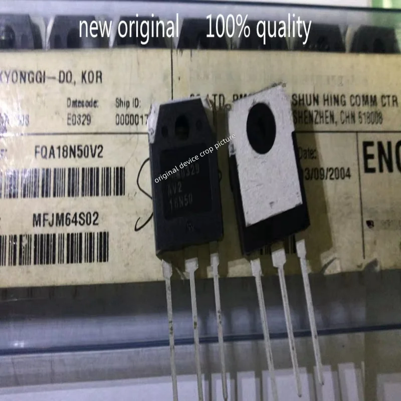 

3 шт./компл. 3 шт./лот, новый оригинальный 100% качество FQA18N50V2 FQA18N50 18N50