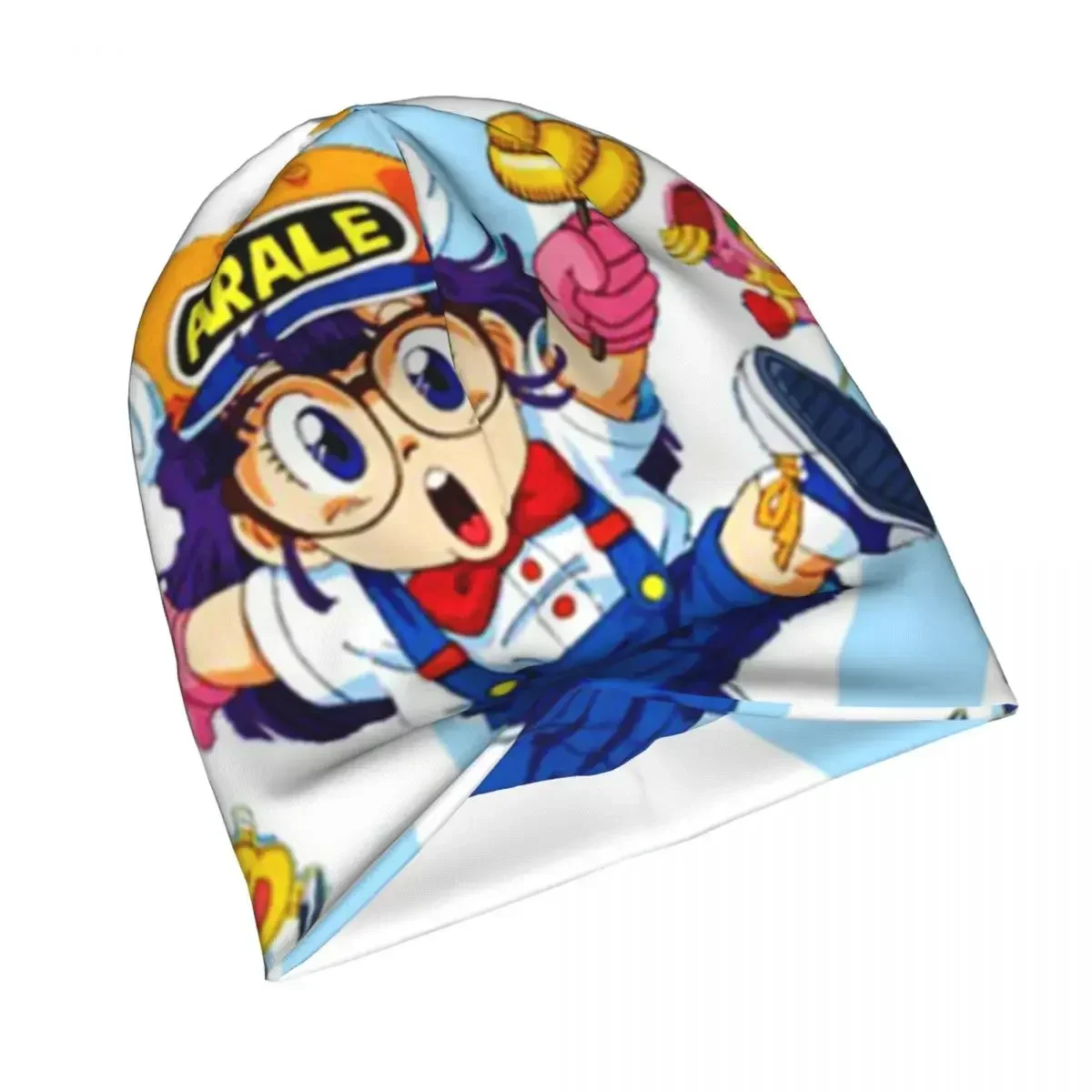 قبعات من Arale Unchi-Kun للرجال والنساء ، قبعة محبوكة ، قبعات جمجمة دافئة في الهواء الطلق ، أزياء الكبار ، الخريف ، الشتاء