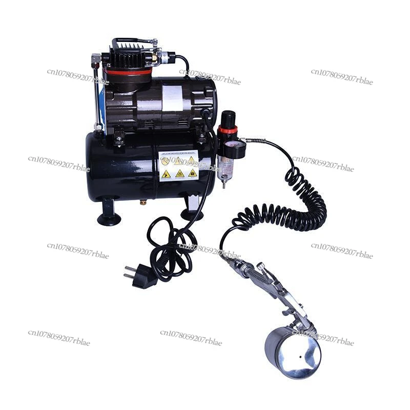 Portable Mini Air Compressor: Quiet, Oil-Free Operation for Painting & More!