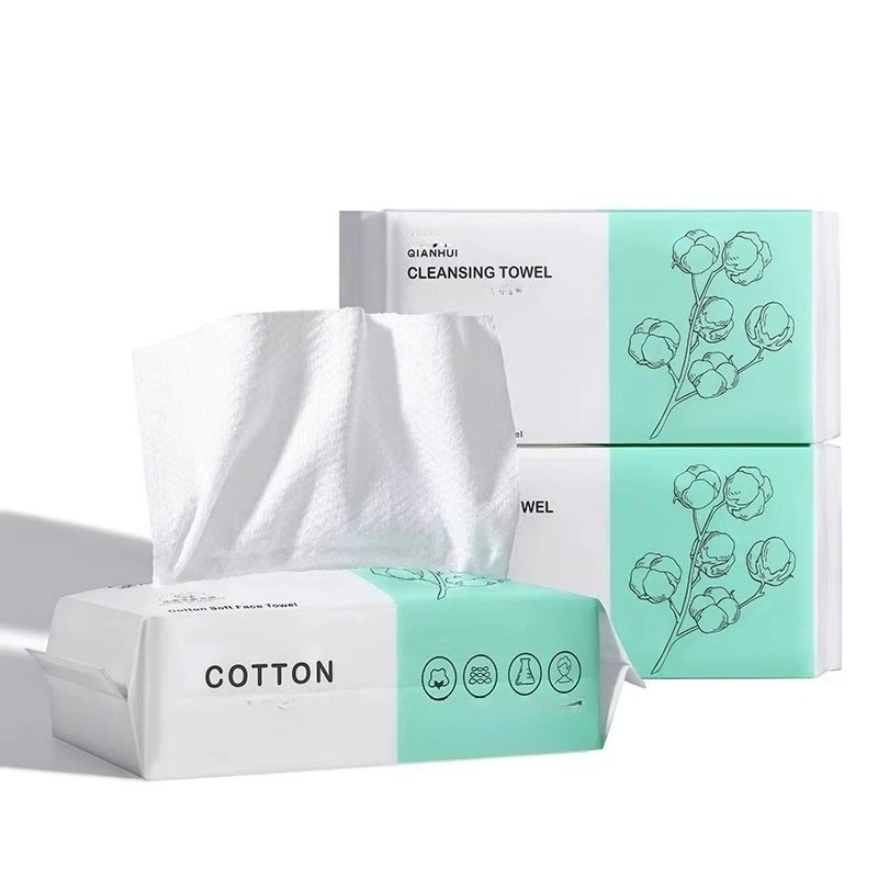 Disposable Face Towel Thickened Cotton Gentle Design Baby Care Home Use