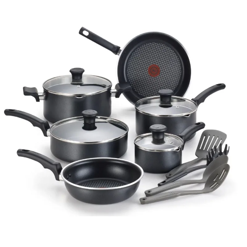 

14 piece Set Nonstick Cookware Set, Dishwasher Safe pots and pans set