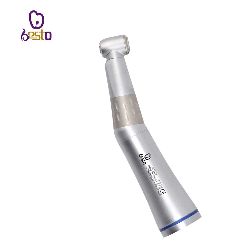 1:1 d ental Push Button Contra Angle Low Speed hand pieces Stainless Steel Inner Water Spray Anti-slip Design Medical Supply
