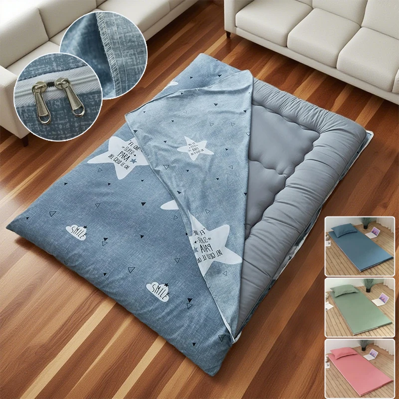 

Fully enclosed with zipper Mattress protective cover removable and washable dust-proof and non slip cover bedroom bedding 매트리스커버