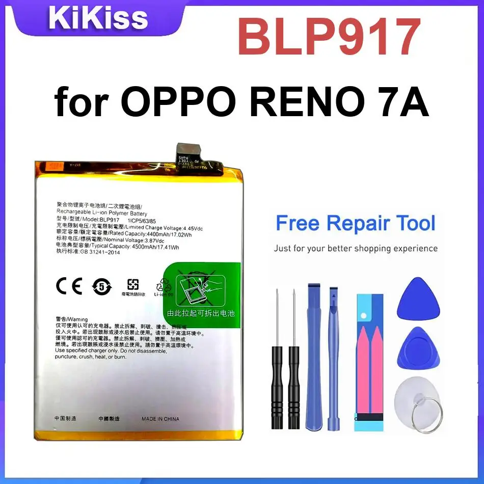 BLP849 BLP789 BLP893 Battery For OPPO Realme 8S 9 Find X5 Pro Reno 4 6 7 7A 8T Replacement For Oneplus 10