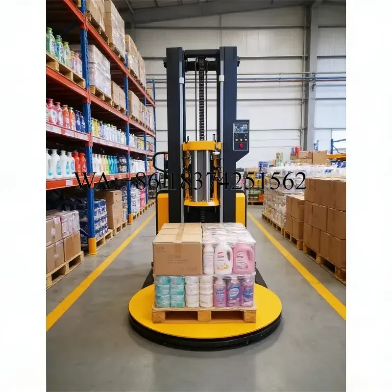 Wmwmnu Heavy Duty Automatic Pallet Stretch Wrapping Rotary Arm for Unstable Loads Beverage Industry