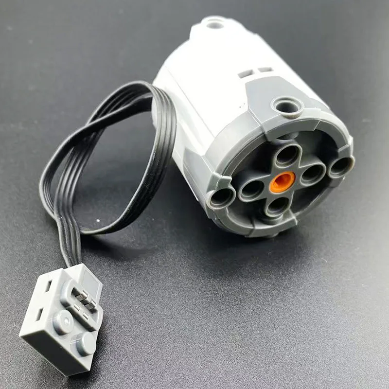 Blocs de construction technologiques, moteur électrique compatible Legoeds, groupe d'alimentation, boîtier de batterie, ensemble de télécommande