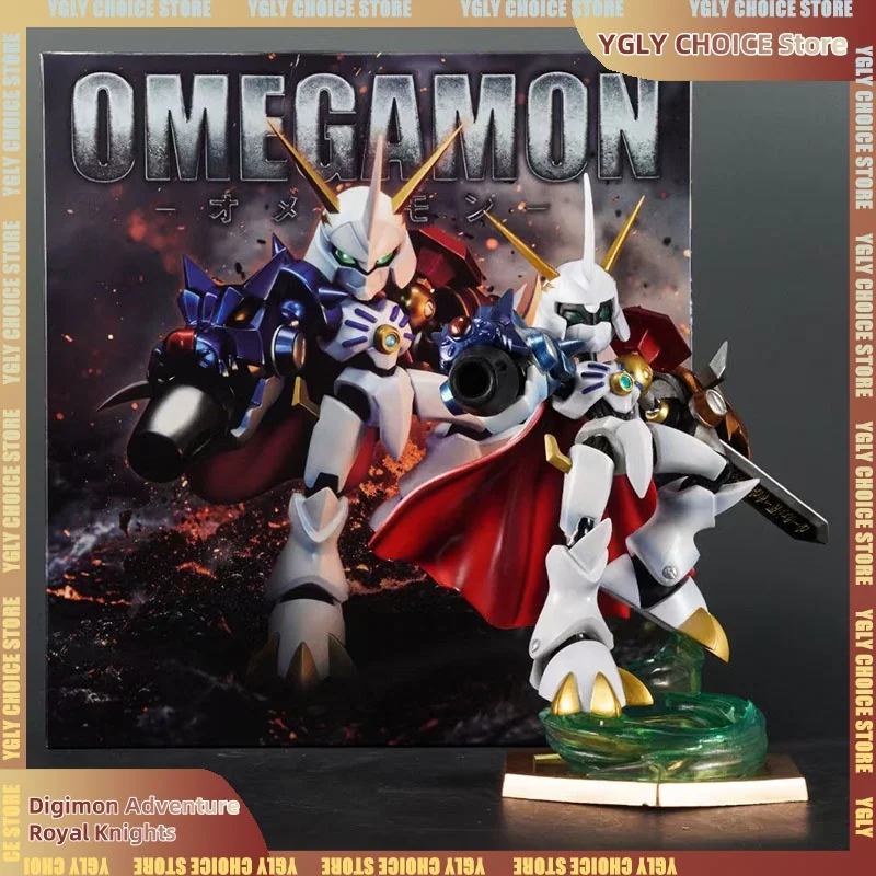 24cm Anime Digimon Adventure Royal Knights Omegamon Action figure toy model Christmas gifts for kids