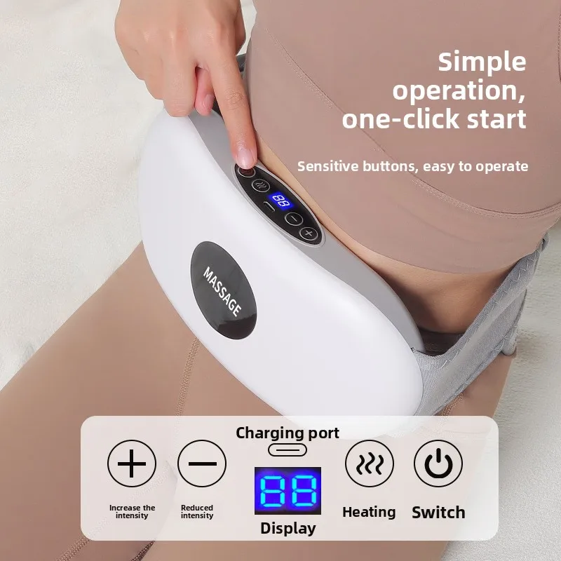 

Household Belly Machine Belt Intelligent Hot Compress Massager Lazy Automatic Abdominal Massager