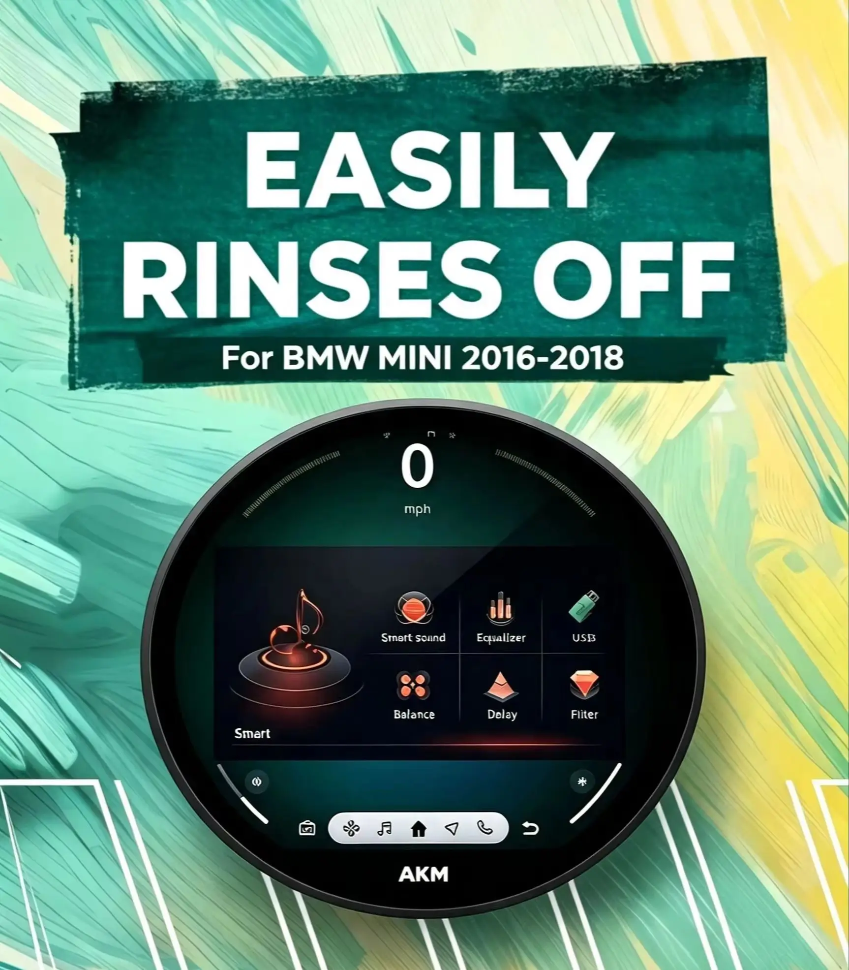 Wireless Carplay 8+256GB Android 13.0 For BMW MINI 2016-2018 Car GPS Navigation Head Unit Multimedia Player Auto Radio Tape Pad