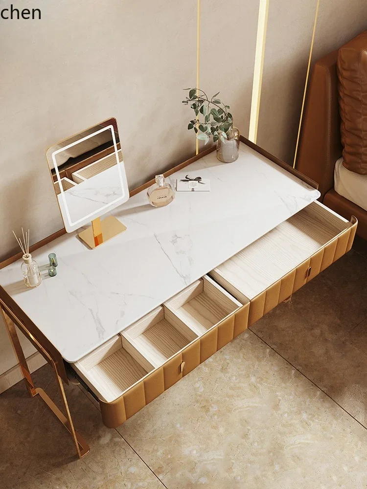 dresser small rock slab bedroom makeup table