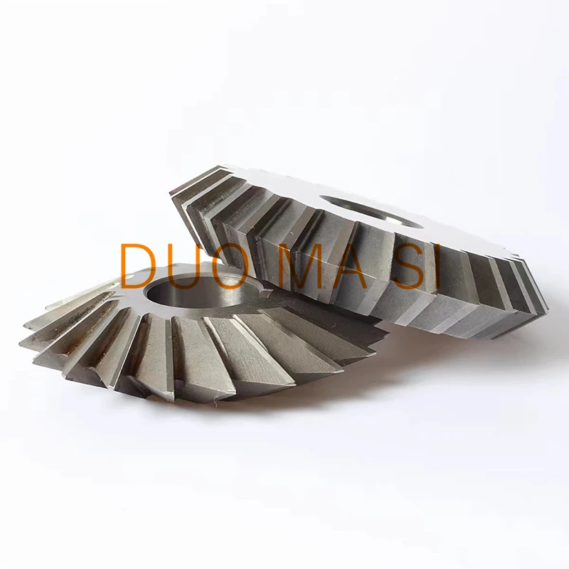 Convex semicircle milling cutter 45mm-80mm, convex milling cutter, high-speed steel internal and external R-type milling cutter