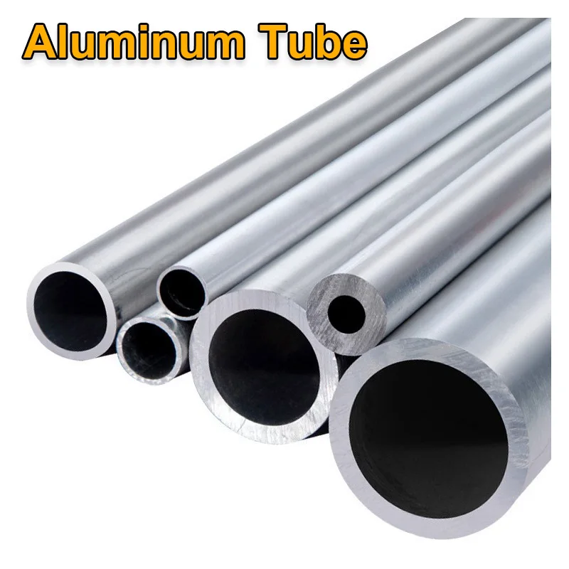 6061/6063 Aluminum Alloy Tube OD18-76mm Hollow Circular Straight Length 200-500mm Thickness 2-10mm Customized Aluminum Pipe