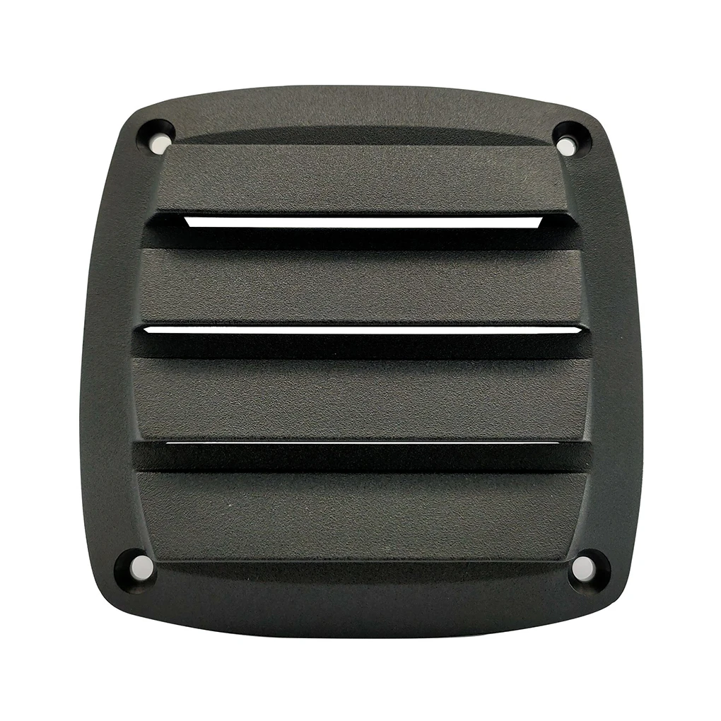 Black RV Vent Cover With Strong And Durable Material Provides Clean Ventilation Exhaust Vent Ventilation Plate Yacht