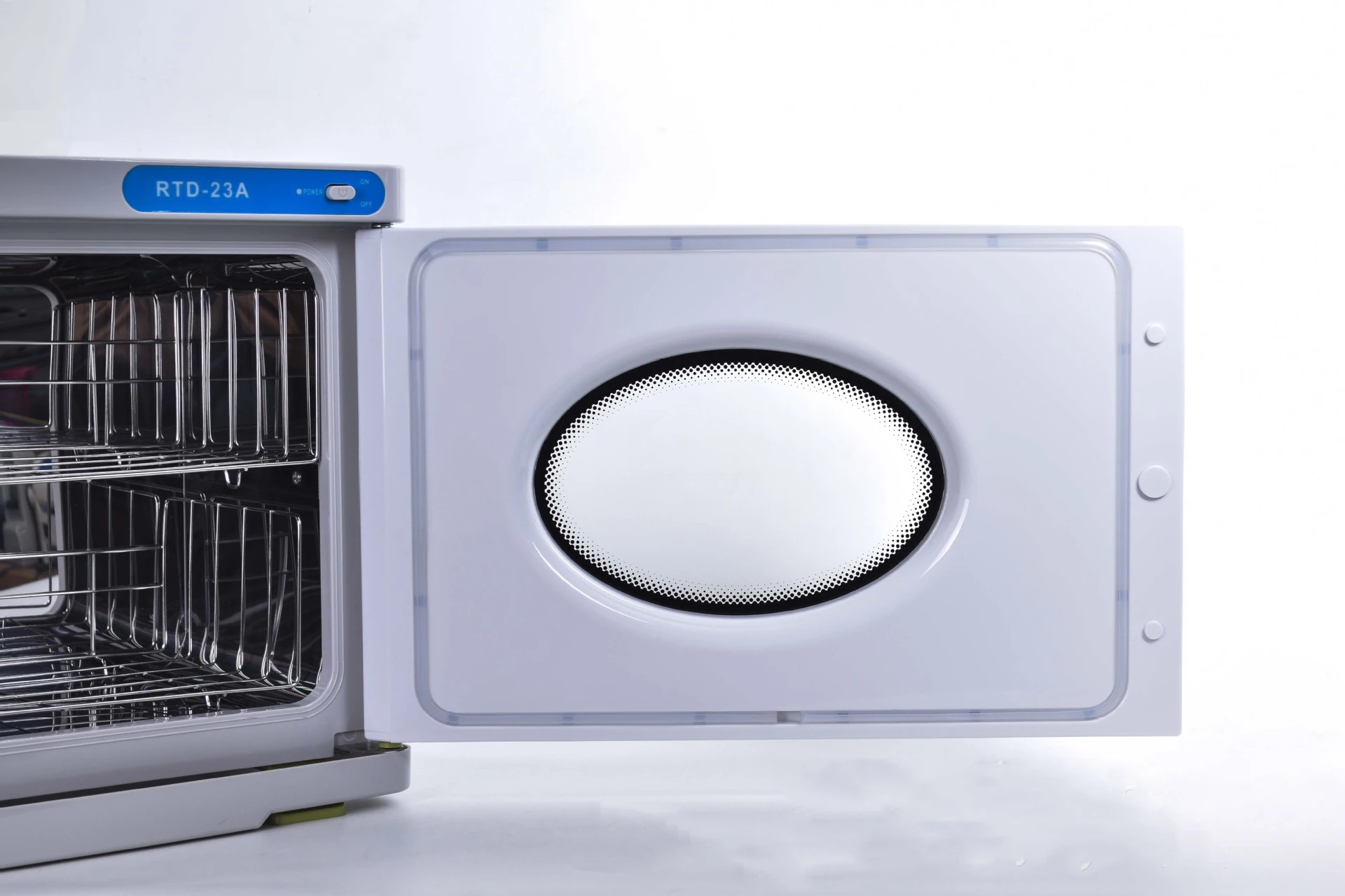 SUNKIN Electric Hot Towel Warmer Cabinet White 23L Large Space Towel Cabinet Warmer Machine for Hair Salon