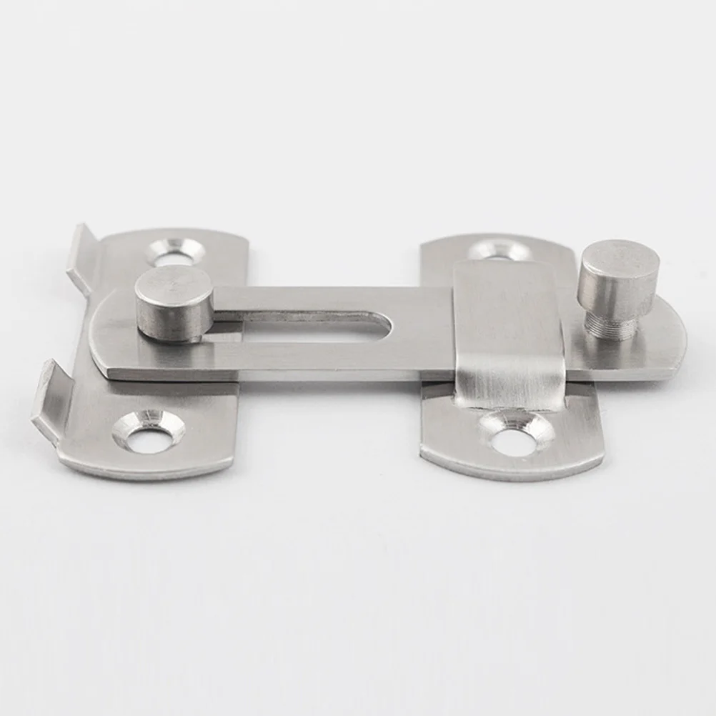 Stainless Steel Security Buckle Heavy Duty Latch For Door Window Pet Cage Safety Lock Insurance Bolt Sliding Door Guard