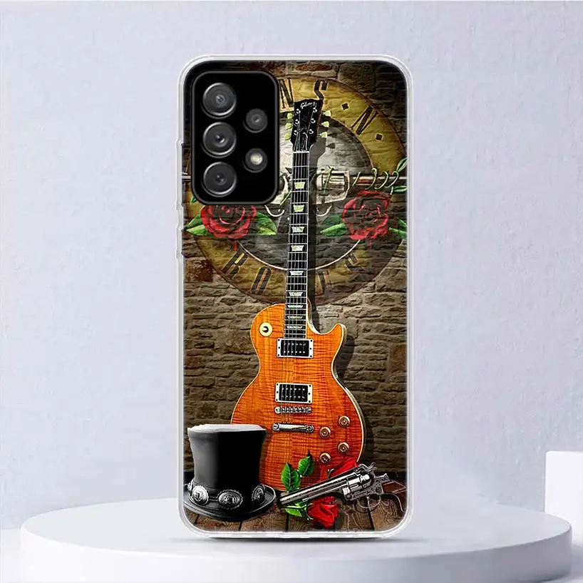 Guns N Roses Good Time Soft Case For Samsung Galaxy A15 A14 A13 A12 A55 A54 A53 A52 Phone Cover A35 A32 A33 A25 A23 A22 A05S A04